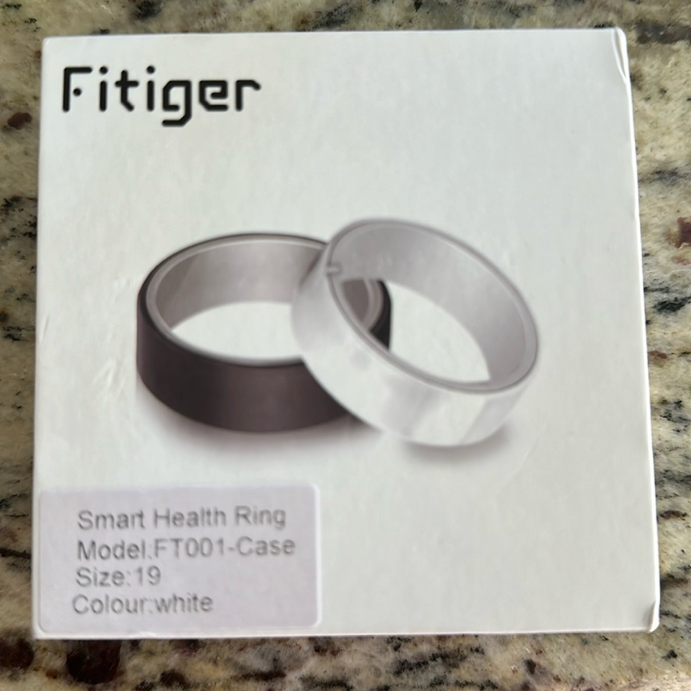 Brand new Fitiger health fitness tracker ring